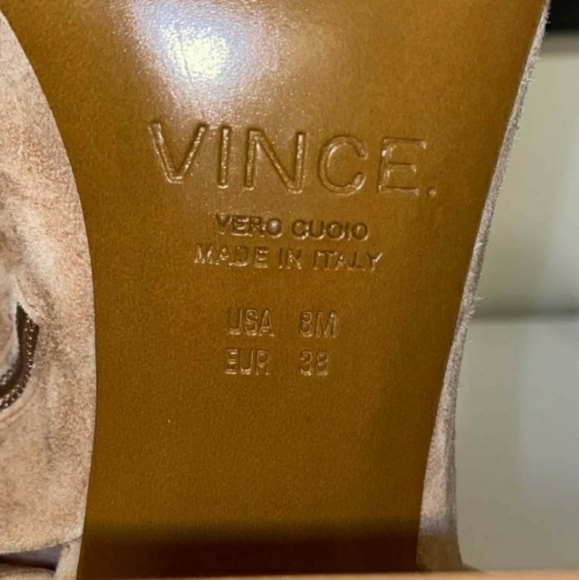 Vince OpenToe Booties - Picture 9 of 9